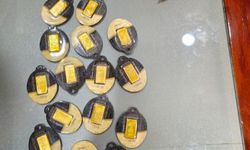 Kırşehir'de sahte altın oyununu kuyumcunun dikkati bozdu