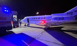 Ambulans uçak kalp hastası bebek için havalandı