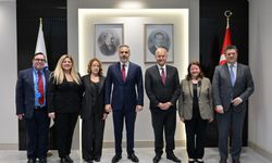 Bakan Fidan, BM Mülteciler Yüksek Komiseri Salih ile bir araya geldi