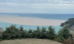 Bartın'da denizin rengi değişti