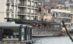 Bebek Otel'de kaçak bölümler yıkılıyor