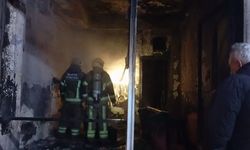 Bursa'da çay ocağında yangın