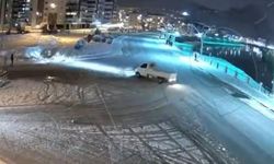 Drift atan kamyonet sürücüsüne 58 bin 217 lira ceza kesildi