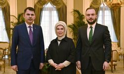 Emine Erdoğan, Bakan Kurum ve Sıfır Atık Vakfı Başkanı Ağırbaş ile görüştü