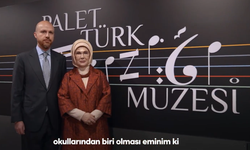 Emine Erdoğan'dan Palet Türk Müziği İlkokulu ziyaretine ilişkin paylaşım