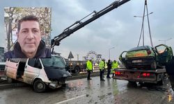 Hurdaya dönen otomobil öğretmene mezar oldu