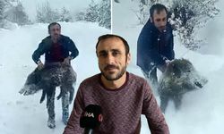 Eliyle domuz yakaladığı görüntüler gündem olmuştu! Yaptığı cezasız kalmadı