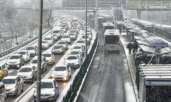 AKOM saat vererek uyardı! İstanbul'da kar yağışı kuvvetlenecek...