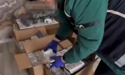 Kayseri'de 523 bin 600 makaron ele geçirildi