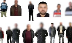 Kırmızı bültenle ve ulusal seviyede aranan 14 kişi Türkiye’ye getirildi