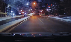 Malatya'da gökyüzünde parlak ışık görüldü