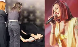 Melek Mosso sahnede fenalaştı