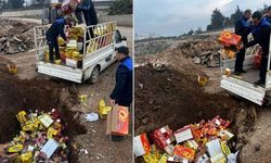 Okul çevresinde ele geçirildi! 465 kilogram ürün toprağa gömülerek imha edildi