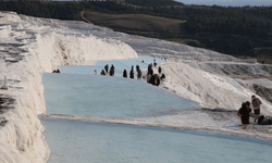 Çinli turistlerin gözdesi Pamukkale'de vize muafiyeti memnuniyeti