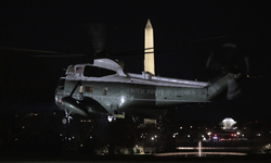 Uçağı arızalanan Trump, Washington’a geri döndü