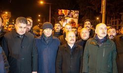 Bakan Yerlikaya Adıyaman'da 'sessiz yürüyüş'e katıldı