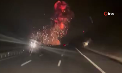 Balıkesir'de F-16 uçağının düşme anı ortaya çıktı