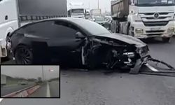 TEM Otoyolu’nda otopilot kabusu! Bir anda karşı şeride daldı...