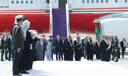 Cumhurbaşkanı Erdoğan, Suudi Arabistan'a geldi