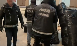 Edirne uyuşturucu operasyonu: 240 kg skunk uyuşturucu madde ele geçirildi