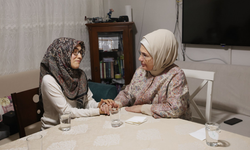 Emine Erdoğan'dan Kayacık ailesine teşekkür