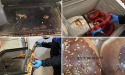 Fast food dükkanında mide bulandıran görüntüler! Zabıta ekipleri şok oldu...