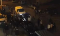 Gaziantep’te sokak savaş alanına döndü! Aracıyla onlarca kişinin arasına daldı...