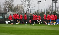 A Milli Futbol Takımı, Romanya maçının hazırlıklarını sürdürdü