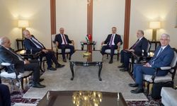 Bakan Fidan, Filistin Devlet Başkan Yardımcısı Şeyh ile bir araya geldi