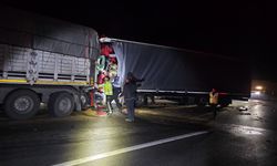 Bursa'da tıra arkadan çarpan tırın sürücüsü öldü