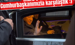 Cumhurbaşkanı Erdoğan, iftariyelik dağıtan AK Gençlik üyeleriyle karşılaştı