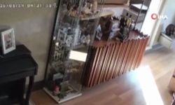 Denizli'de 5.1 büyüklüğündeki deprem kamerada