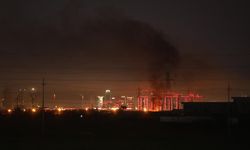 Erbil Havalimanı'nda şiddetli patlama sesleri duyuldu