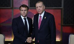 Cumhurbaşkanı Erdoğan, Macron ile görüştü