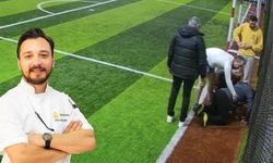 Halı sahada kalbine yenik düştü!