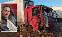 İran’da ölen Türk şoför Hüseyin Fırat’ın tırının son hali! Şarapnel asfaltı ve tırı delmiş...