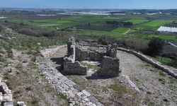 Sillyon Antik Kenti'nde Osmanlı dönemine ait köy meydanı ortaya çıkarıldı