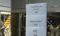 "Vallahi billahi yok" yazısı izdihamı durduramadı