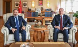 Bakan Ersoy, Diyanet İşleri Başkanı Safi Arpaguş ile bir araya geldi