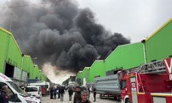 Adana'da geri dönüşüm tesisinde yangın