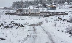 Ankara'ya nisan ayında kar yağdı