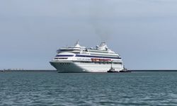 "Astoria Grande" kruvaziyeri Samsun'a geldi
