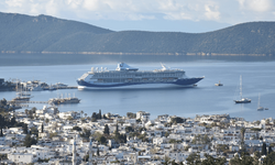 Bodrum'a "Marella Discovery" kruvaziyeriyle 1917 turist geldi