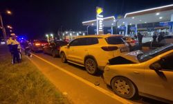 Bolu'da zincirleme trafik kazasında 3 kişi yaralandı