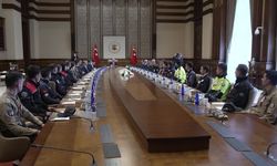 Cumhurbaşkanı Erdoğan, Polis Haftası dolayısıyla Bakan Çiftçi ve heyetini kabul etti
