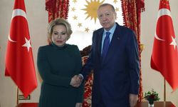 Cumhurbaşkanı Erdoğan, Valentina Matviyenko'yu kabul etti