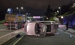 Kağıthane'de iki aracın karıştığı kazada bir kişi yaralandı