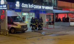 Kocaeli'de çocuk tıp merkezinde korkutan yangın