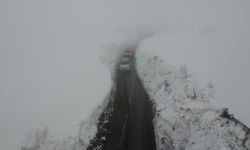 Burası ne Van ne Hakkari! Yaz şehrinde kar 2 metreyi aştı...