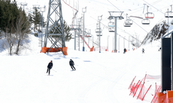 Palandöken'de mayıs sonuna kadar kayak yapılması öngörülüyor